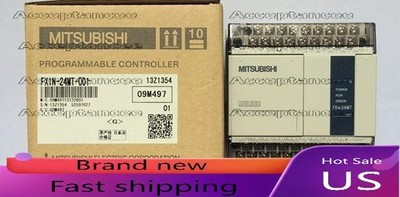 1PC New Mitsubishi FX1N-24MT-001 Melsec PLC FX1N24MT001 Expedited Shipping