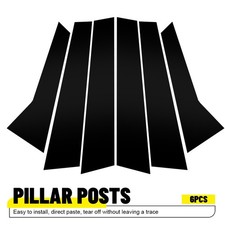 Car Pillar Posts Trim Decorative For Cover 2017-2022 Honda Accessories Eaw Cr-v