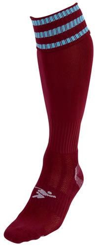 Precision 3 Stripe Pro Football Socks Adult 7-11 MaroonSky 7-11 MaroonSky 2090₽
