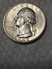 1942 Washington Silver Quarter In AU Condition In My Opinion. #626