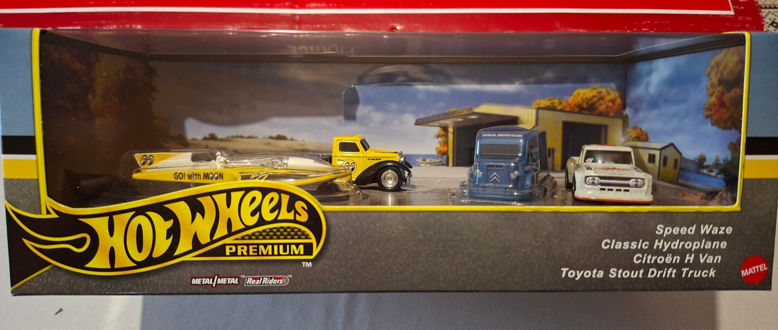 Hot Wheels Premium Citroen Toyota Hydroplane pour diorama réaliste