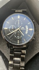 MEGALITH Herren Chronograph Quarzarmbanduhr  ...