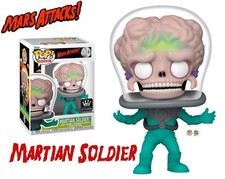 Pop! Películas - Mars Attacks - Martian Soldier - Figura Funko #1877 Exclusiva