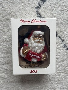 クリスマス Supreme Santa Ornament 2018 2018 Supreme Christmas Ornament – Broken Street Apparel