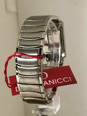 Montre Femme Dani Danicci – Acier Inoxydable Et Cuir Marron, Quartz, 34mm, étanche 3 ATM