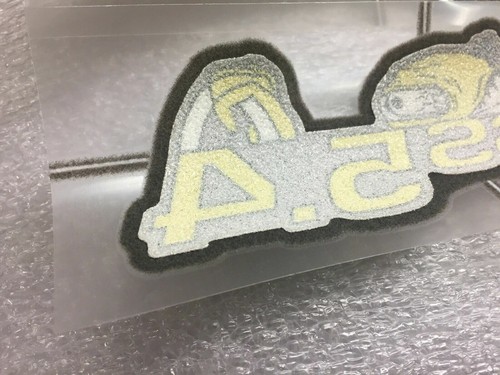 New LA West Conversion 97-03 Ford F-150 Boss 5.4L Iron-on Patch Yellow/Gray - Bild 7 von 10