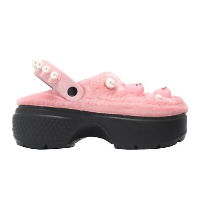 ★CROCS★ Stomp Loopy Clog Multi Crocs x Zanmang Loopy Stomp Clog Pink Men Unisex Platform