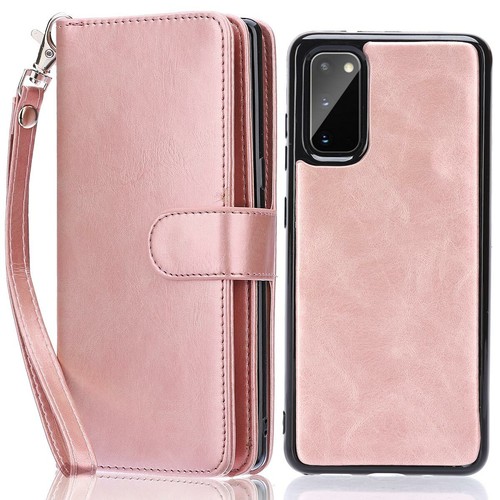 2-in-1 Hybrid Wallet Case with Wrist Strap for Samsung Galaxy S21/S20/Plus/Ultra - Picture 15 of 25