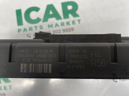 ✅2011 MINI ONE R56 R57 POWER DISTRIBUTION FUSE BOX CONTROL SPEG HIGH 61353457583 - Picture 3 of 5