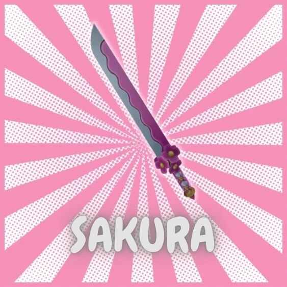 Sakura Knife MM2 - Murder Mystery 2 Godly Knife (CHEAPEST!)