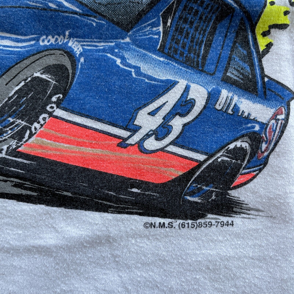 Vintage 80's NASCAR Richard Petty STP Racing Shirt Size Large L