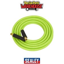 Image of Sealey AHFC1038 High-Visibility Air Hose with 1/4"BSP Unions 10m x 10mm