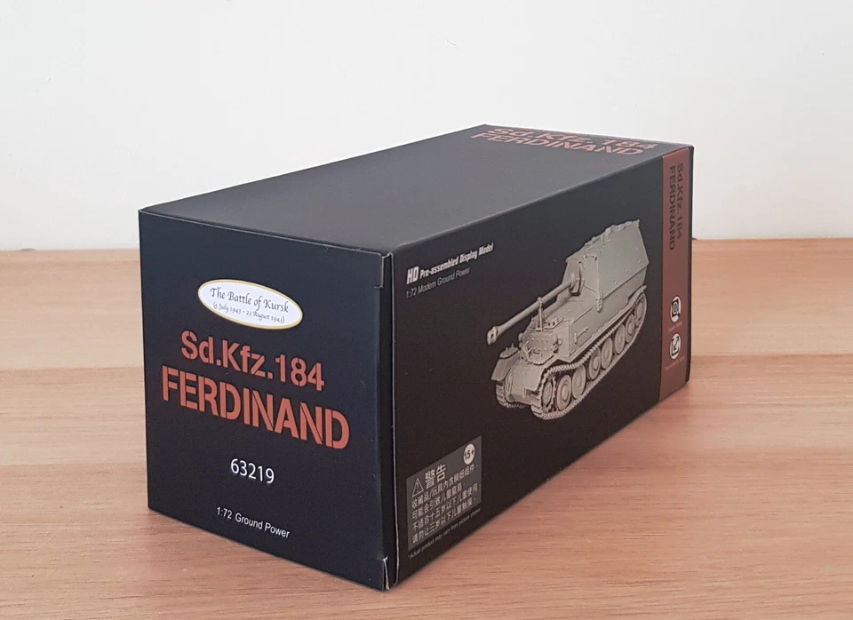 Dragon 1:72 63219 Sd.Kfz.184 Elefant German Army, Battle of Kursk, USSR, 1943 - Image 4 of 4