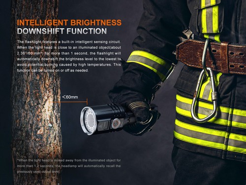 Fenix LR36R 10,000 Lumen LED and LEP Rechargeable Flashlight - Picture 8 of 11