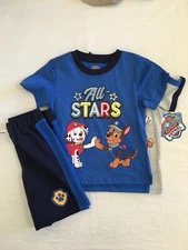New Paw Patrol 3 Pc Shorts Set Boys Nick JR many sizes