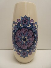 NEW DEVON POTTERY NEWTON ABBOT STUDIO CERAMIC MID CENTURY ARTIST VASE