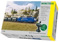 "Minitrix 11158 N Digital-Startpackung \"GüTerzug\" Mit Baureihe 120, Ep. Vi, Dcc,"