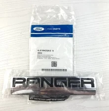 2006-2011 Ford Ranger Tailgate Emblem Nameplate Black new OEM 6L5Z-9942528-B