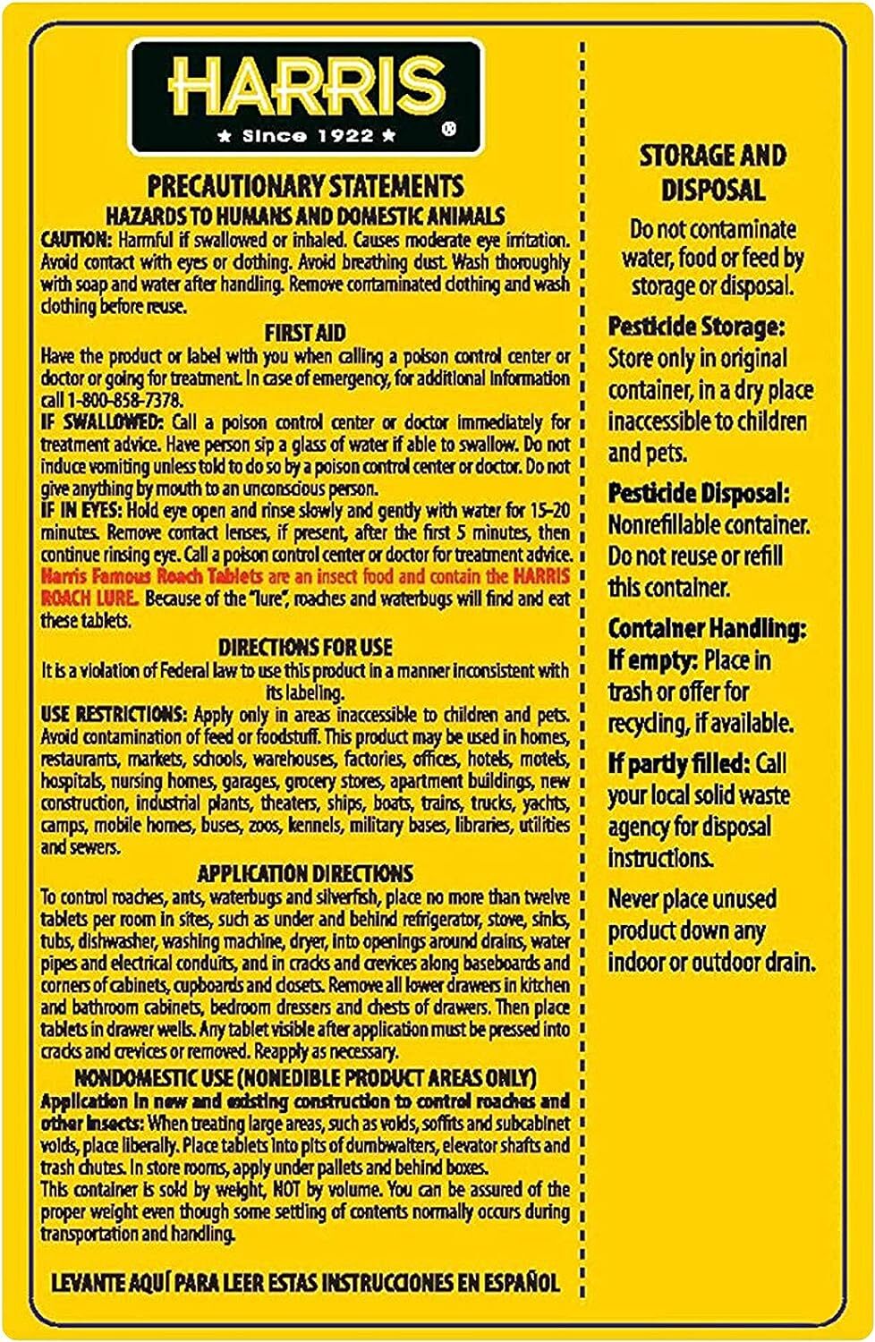 Cockroach Killer indoor Pesticide Roach Bait Tablets Megabox Trap Kid