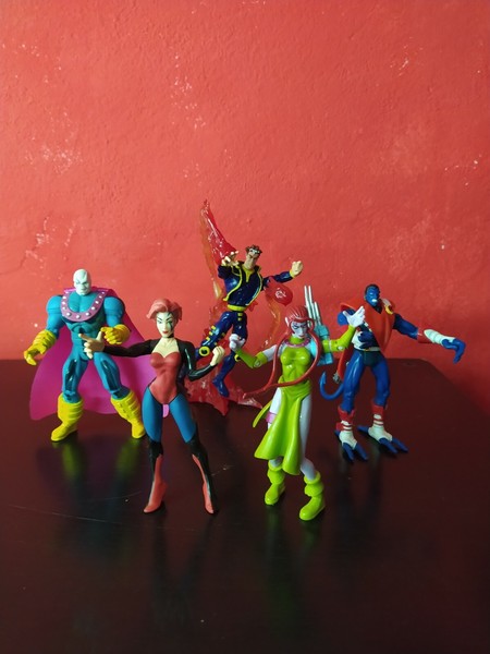X-MEN Age of Apocalypse LOT - TOYBIZ - MORPH BLINK NIGHTCRAWLER JEAN GREY X-MAN