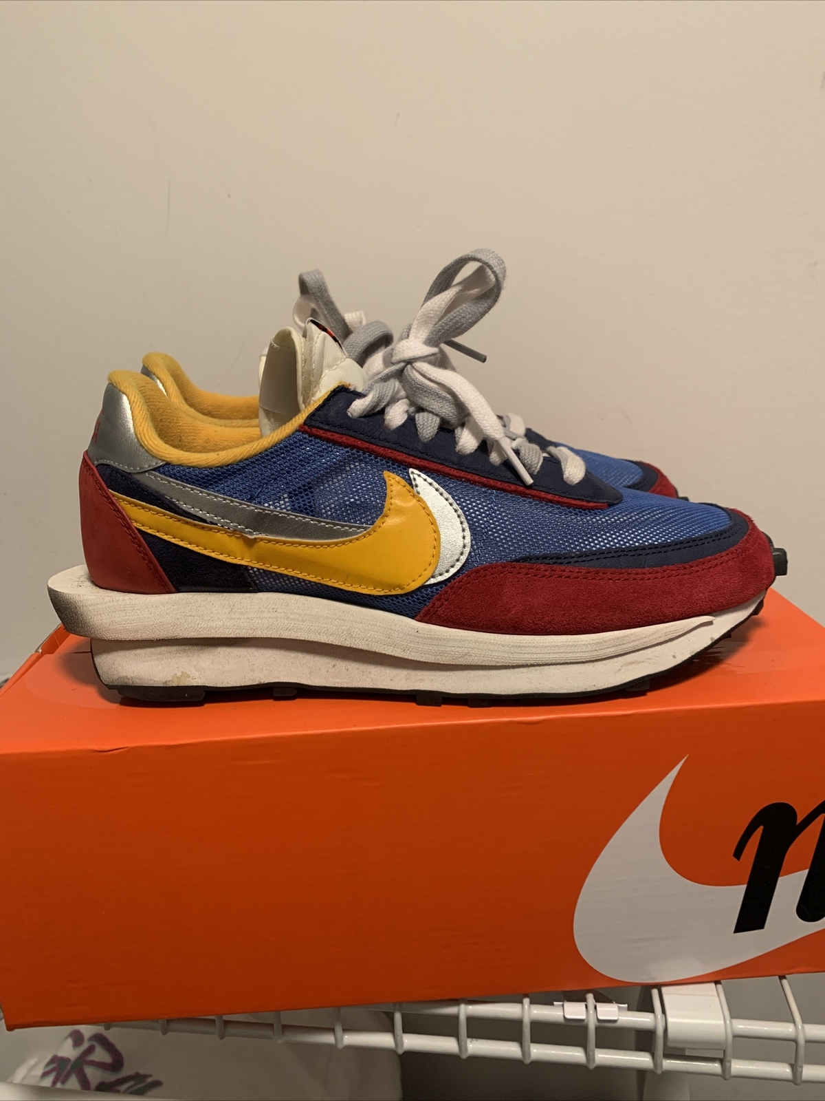SACAI X NIKE Taglia 9 Nike LDWaffle x Sacai Varsity Blu 2019
