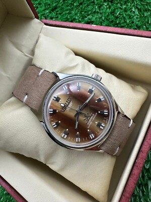 未使用保管品 ヴィンテージ ウォッチバイブル VINTAGE WATCH Nice VIALUX SUPER Watch Wooden Dial Manual 21 JEWELS Vintage 70s