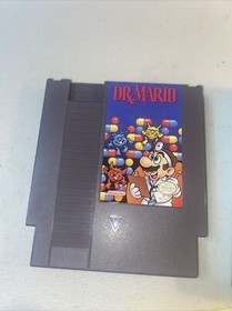 Cartucho de Juego Dr. Mario Nintendo NES + Manual PROBADO Y FUNCIONANDO - Aut&eacute;ntico B
