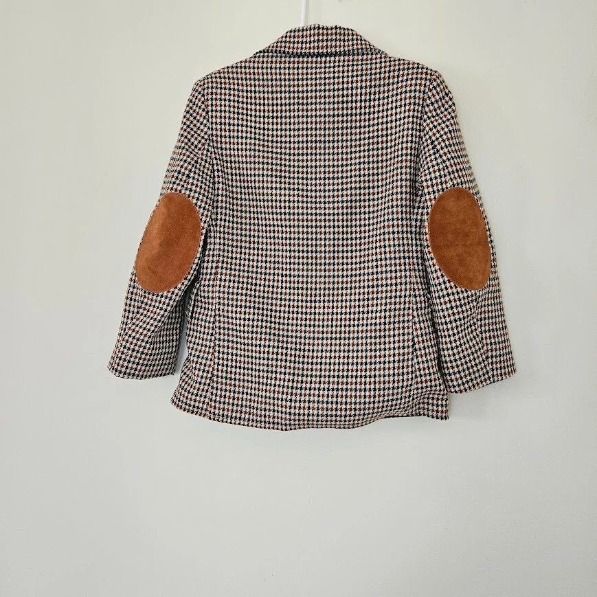 Blazer de colección Jack Tar para niños abrigo deportivo chaqueta parches en el codo multicolor Foto 3 de 4