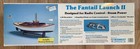 Midwest Fantail Launch II Ship Designed for Steam Power RC Model Kit #958 NIB