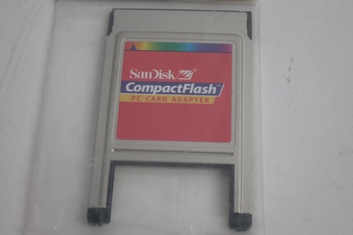 COMPACT FLASH-PC CARD Adapter SANDISK NEW OLD STOCK - Picture 5 of 5