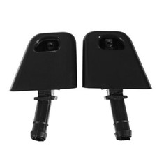 2pcs Front Headlight Washer Fluid Spray Jet Nozzle Kits For Nissan X-trail 08-13