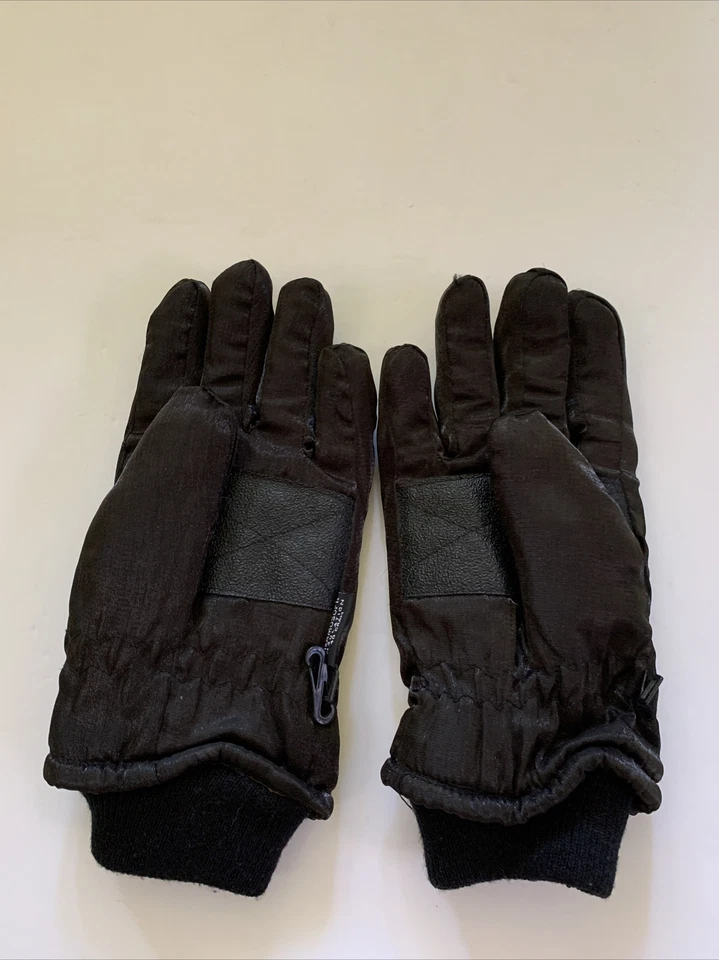 Guantes para niñas Faded Glory negro aislamiento termo suave 40 gramos talla mediana M COMO ESTÁN Foto 2 de 4