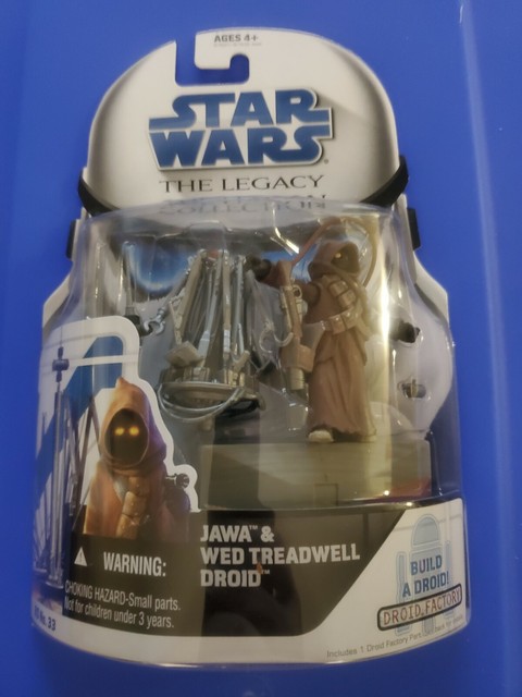 Star Wars Legacy Collection Jawa & Wed Treadwell Droid Hasbro Figures BD 33 2008 for sale online