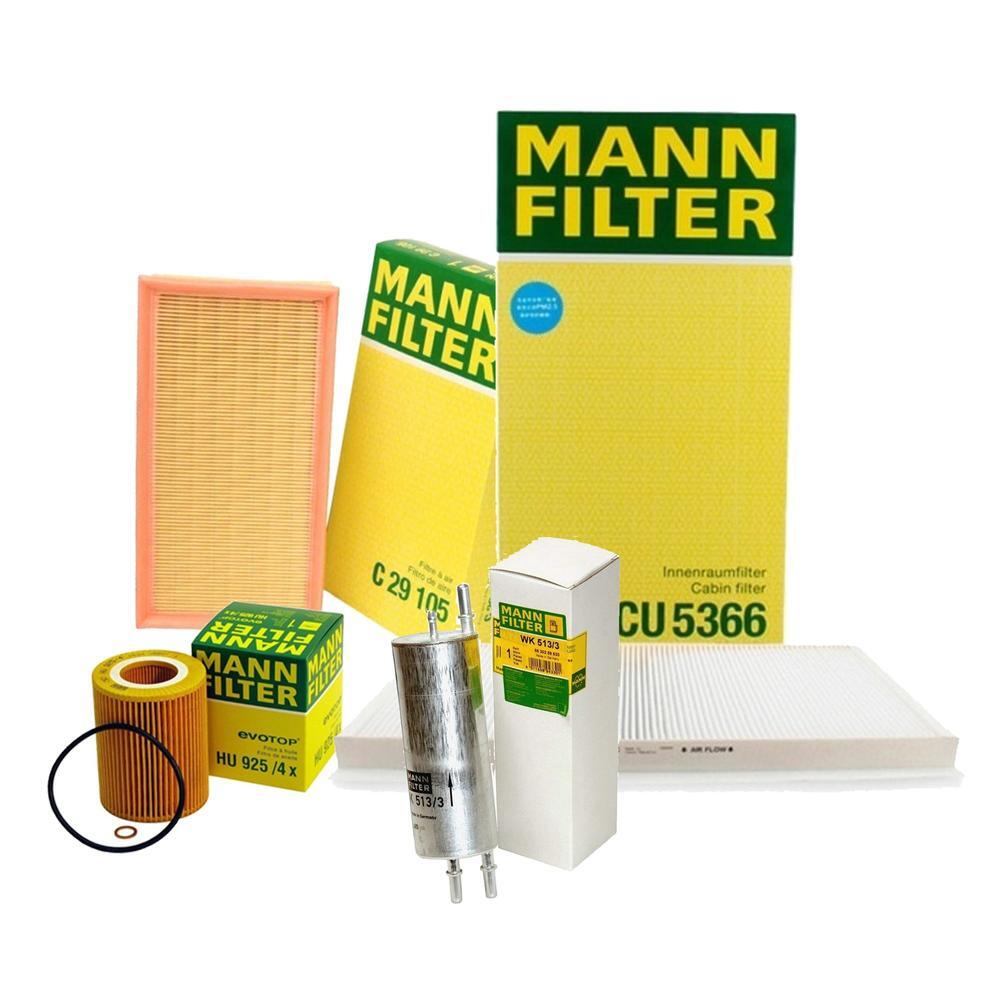 Mann Oil Air Paper Cabin Fuel Filter Service Kit For BMW E53 X5 M54 N62