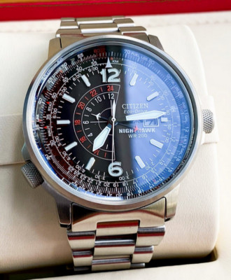 Citizen Promaster Air Nighthawk Black Men's Eco-Drive Pilot Watch