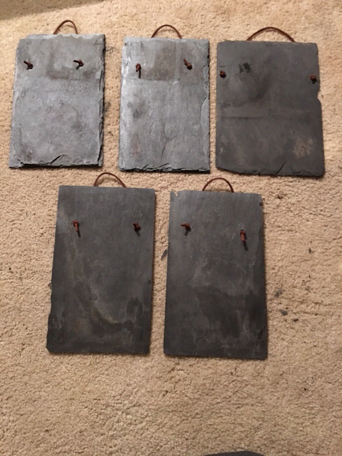 slate roof New Orleans Mall shingles for crafts San Antonio Mall Hanger With Leather pcs 15