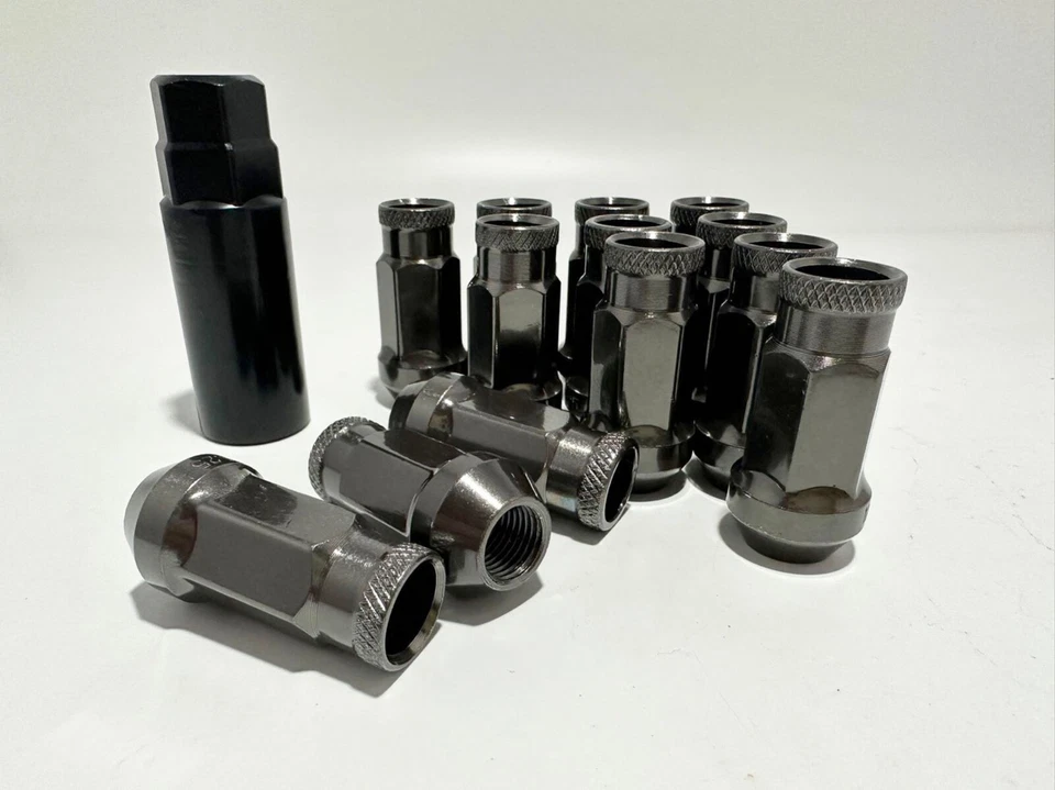 Tuerca de carreras 20+ llaves titanio 12x1,25 JDM SR48 para Subaru BRZ Impreza WRX STI Foto 2 de 4