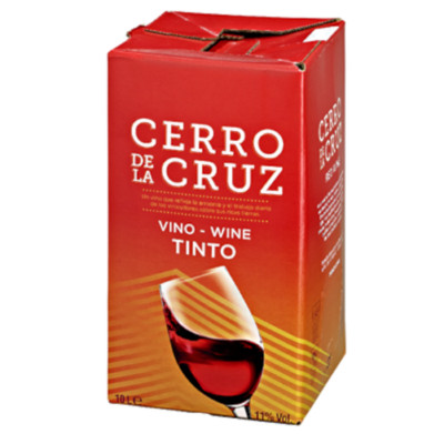 Cerro de La Cruz De La Cruz Rotwein trocken - 10 l Bag-in-Box