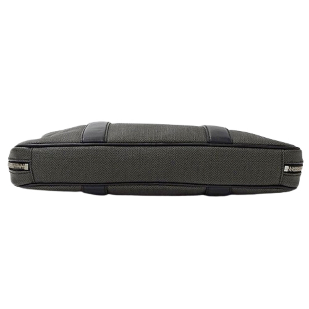 Bvlgari Bag Brand Business Shoulder 2Way Weekend Gray Black Bvlgari Bag Brand Business Shoulder 2Way Weekend Gray Black
