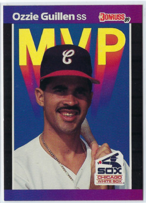 1989 Donruss MVP Ozzie Guillen Chicago White Sox #BC-23 Baseball