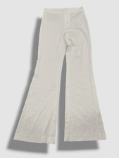 Alice + Olivia Women's White Flare Leg Dress Pants Size 2