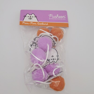 Pusheen Box Fall 2021 Halloween Boosheen Pom Pom Garland Exclusive SOLD OUT!