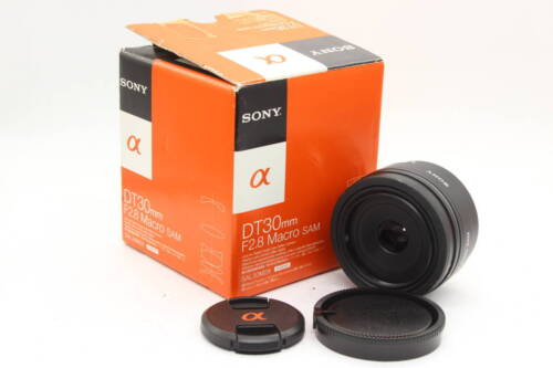 Sony Dt Objektiv 30 mm F2,8 Makro Sam - Bild 1 von 7
