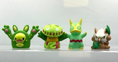 Japan BANDAI Pokemon Kecleon Carnivine Finger Puppet Figure Toy AB