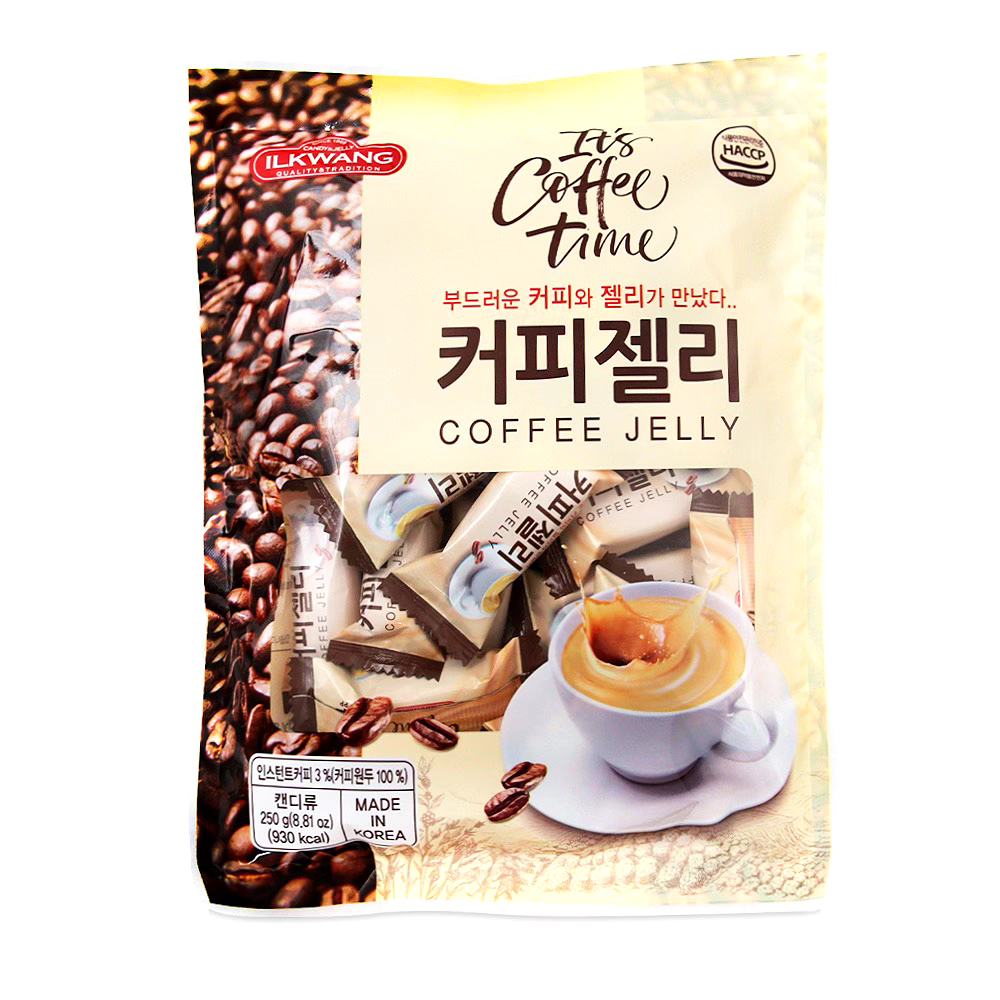Ilkwang Korean Sweet Coffee Jelly 250g 일광 커피젤리 K-pop K-food