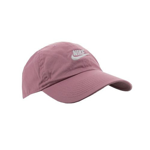 Nike Club Unstructured Futura Wash Cap White Pink Hat FB5368 699 - SIZE S/M - Picture 10 of 10