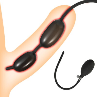 Silicone Inflatable Urethral Dilators Penis Plug Pump Male Male Sounds  Dilator A | eBay