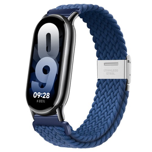 For Xiaomi Mi Band 8 / 8 NFC Nylon Silicone Stainless Strap Band Replacement - Picture 283 of 303