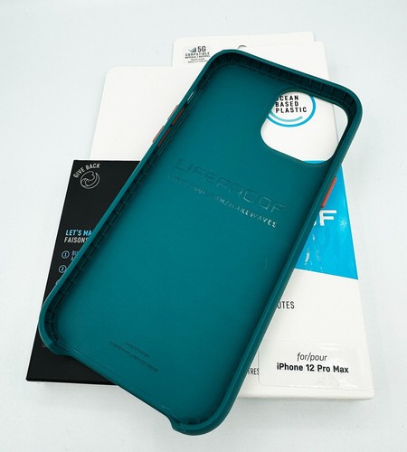 LifeProof iPhone 12 Pro Max Wake Series Custodia posteriore antiurto - Teal - Foto 13 di 17