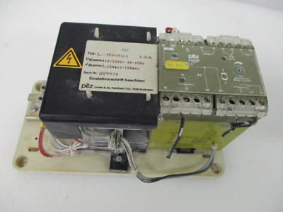PILZ SAFTY RELAY P4BSM 230VAC  W/ L-MODUL 30A
